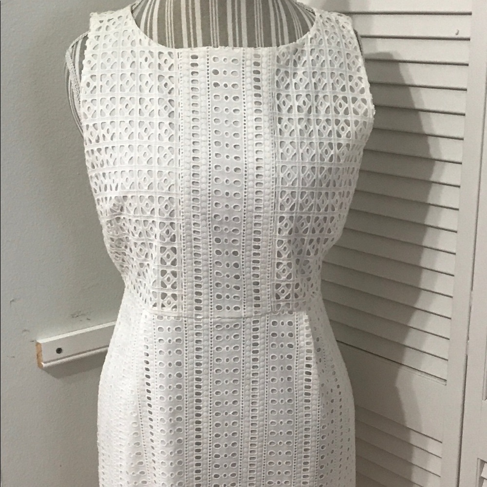 Madewell Eyelet Knee-length Dress